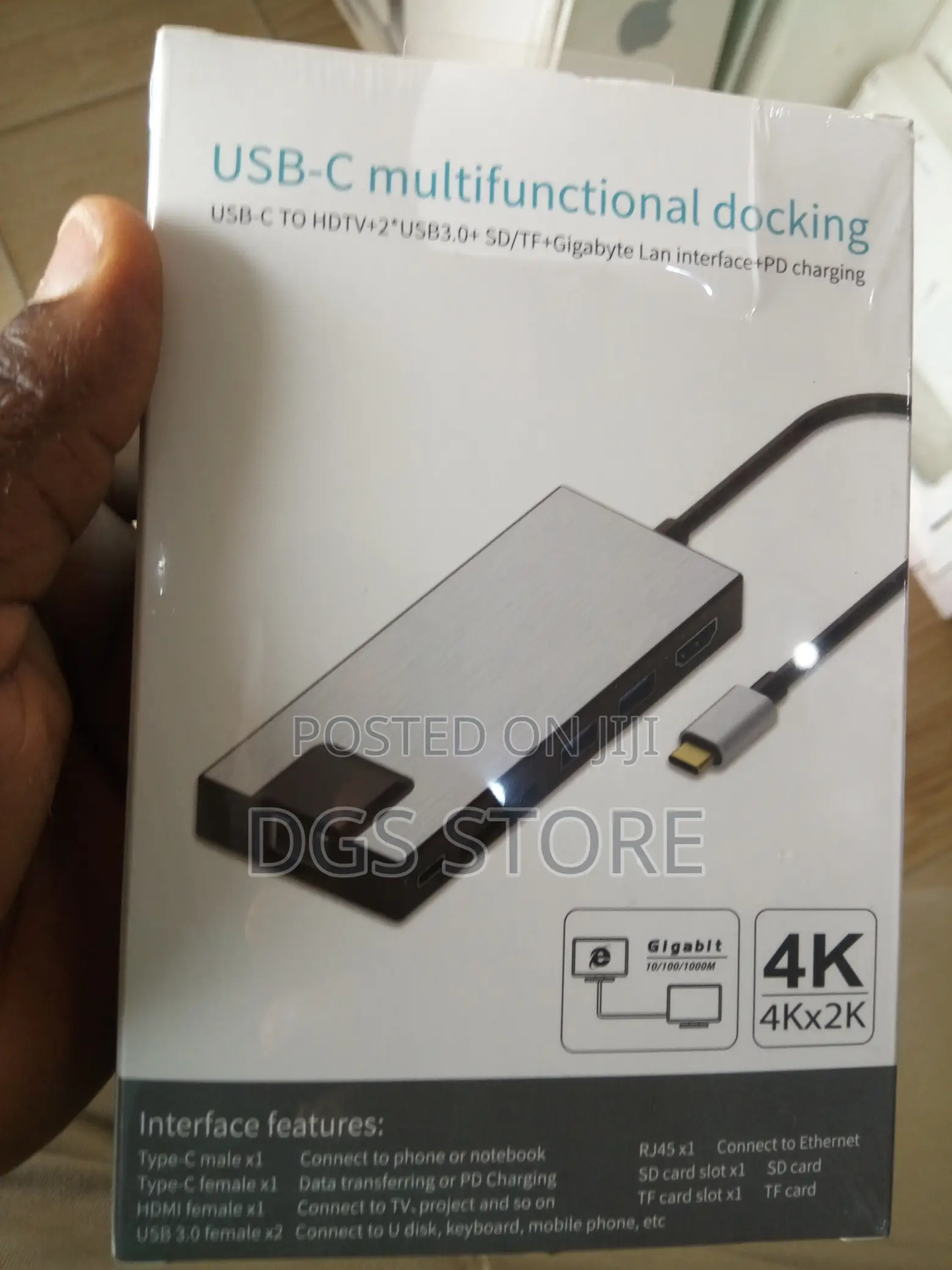 USB C Multifunctional Docking