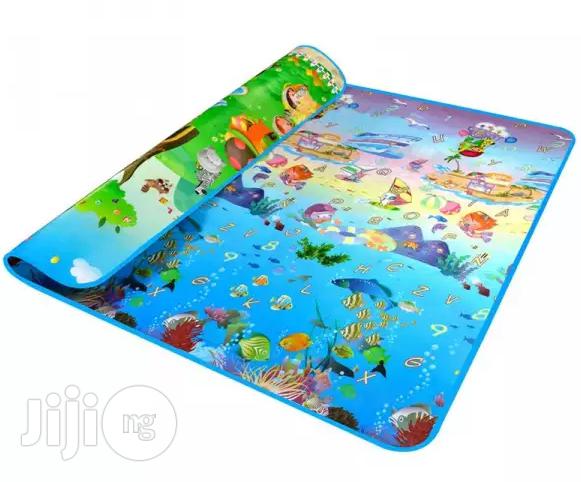 Large Padded Play Mat - 4.5 Ft X 6ft - Multicolour