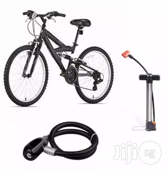 Happy Hats Hitman Adults Sports Bicycle + Hand Pump + Steel