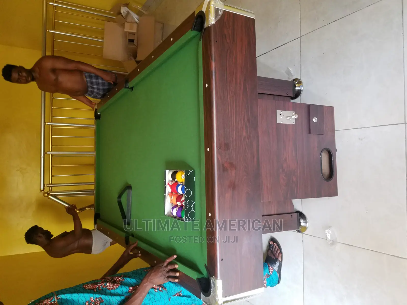 Brand New Coins Snooker Pool Table Without Marbel