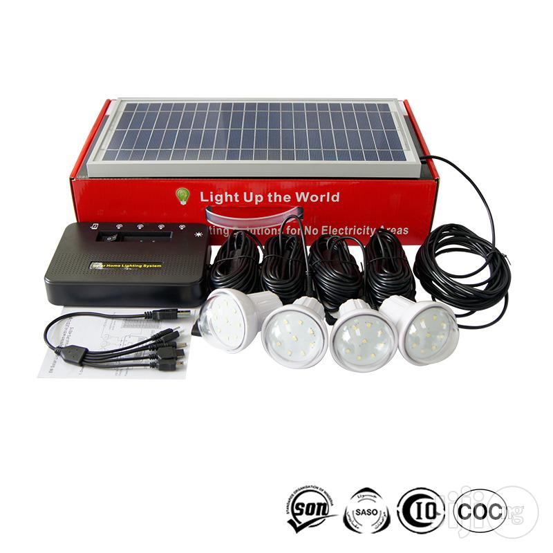 Solar Home Lighting Kit- 4bulbs K015