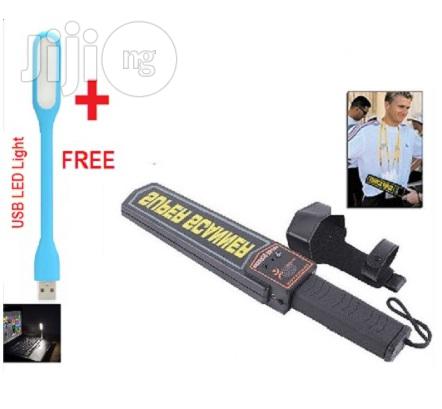 Super Scanner Metal Detector + Free USB LED Light