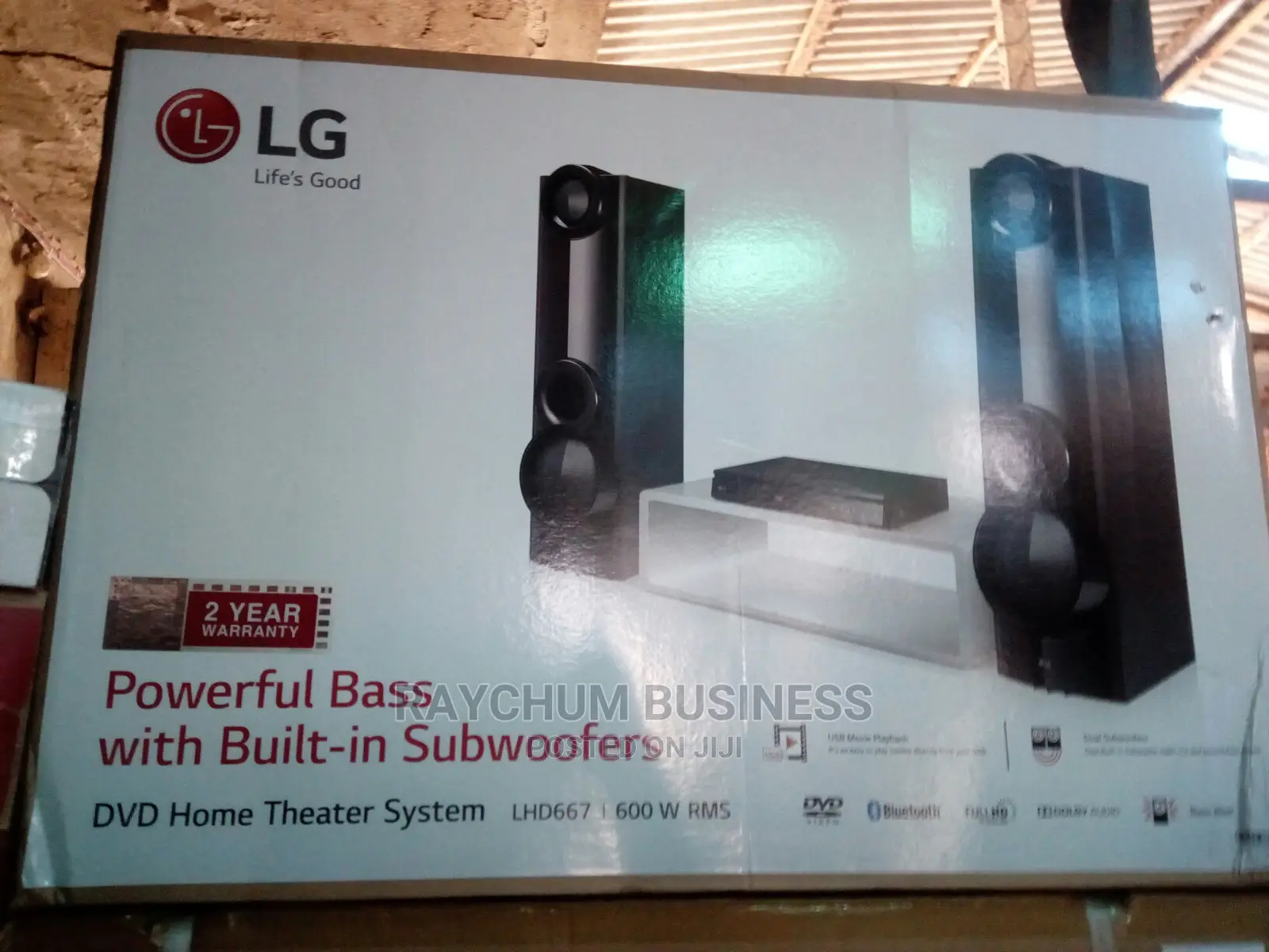 LG Sound System Model 600w