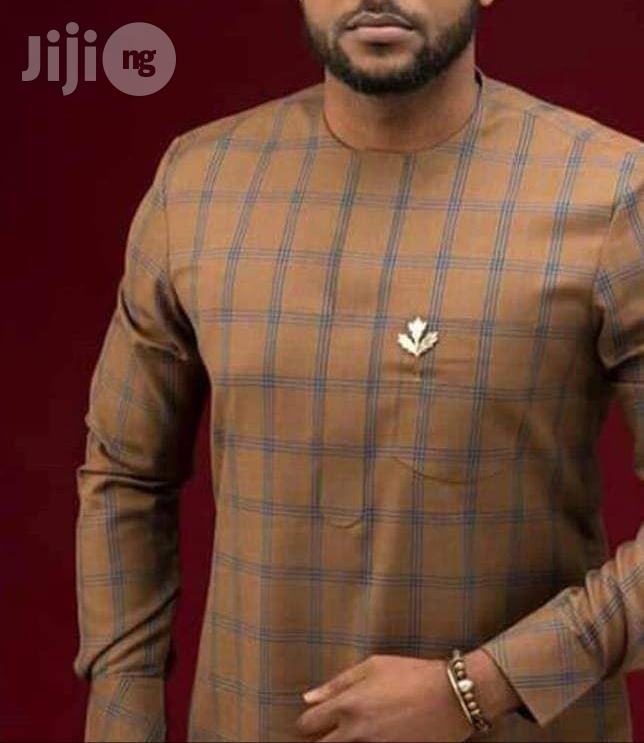 Stripe Senator/Traditional Attire -long Sleeve