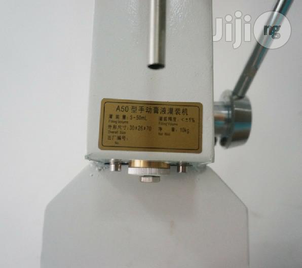 Cream Paste Liquid Filling Machine