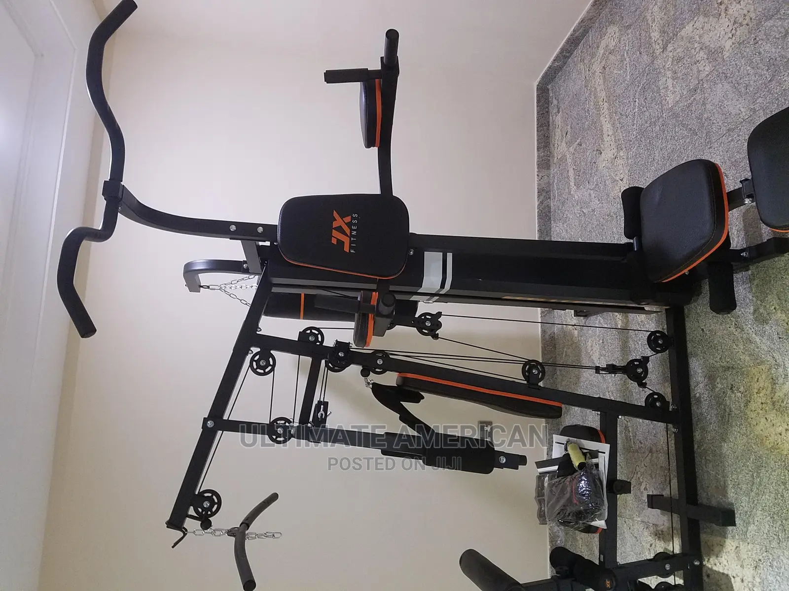 4 Station Multi Purpose Gym With Sit-Up Bench