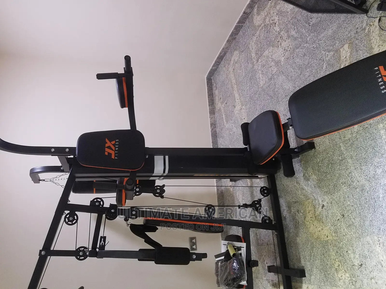 4 Station Multi Purpose Gym With Sit-Up Bench