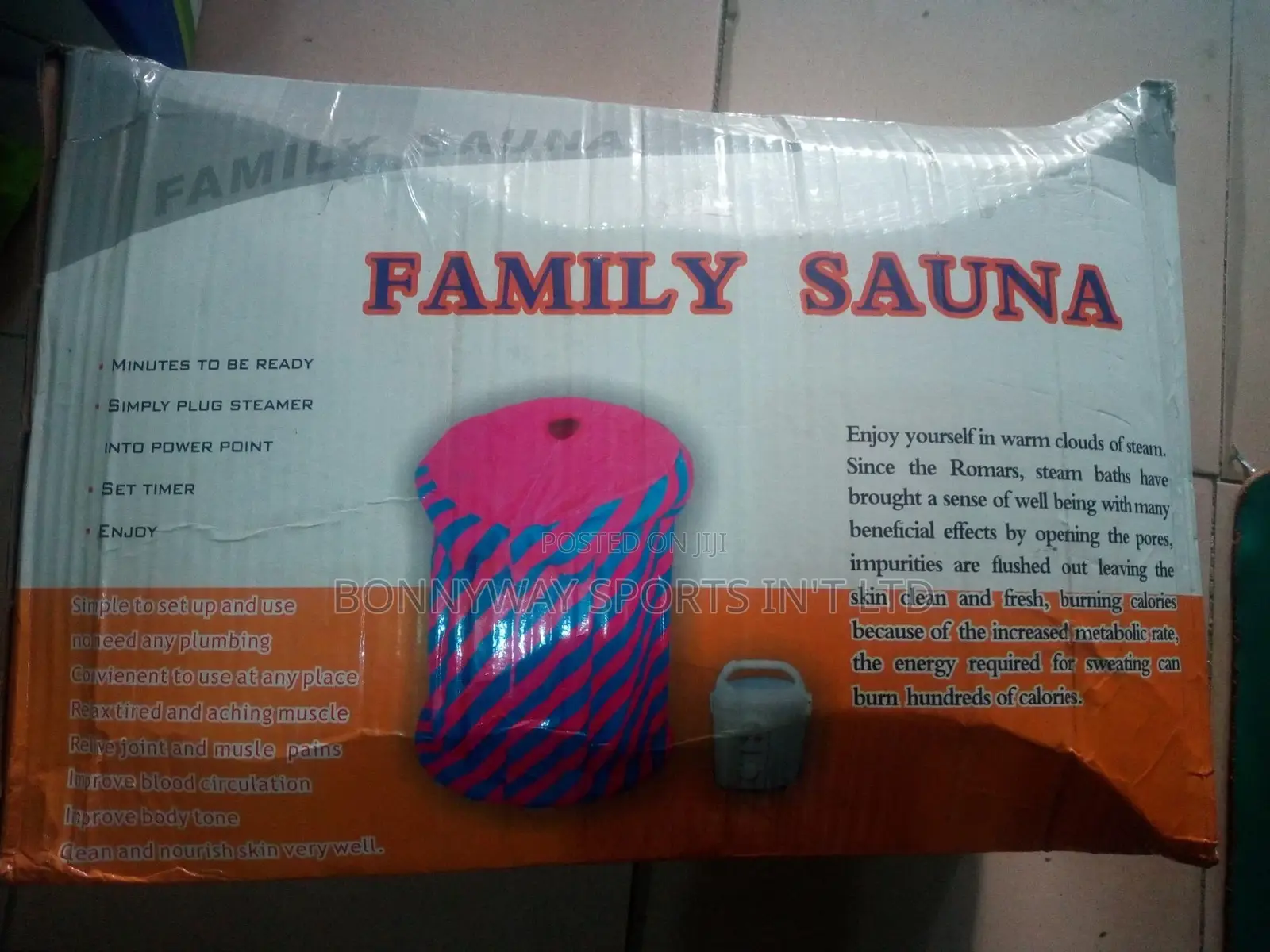 Family Sauna Burner