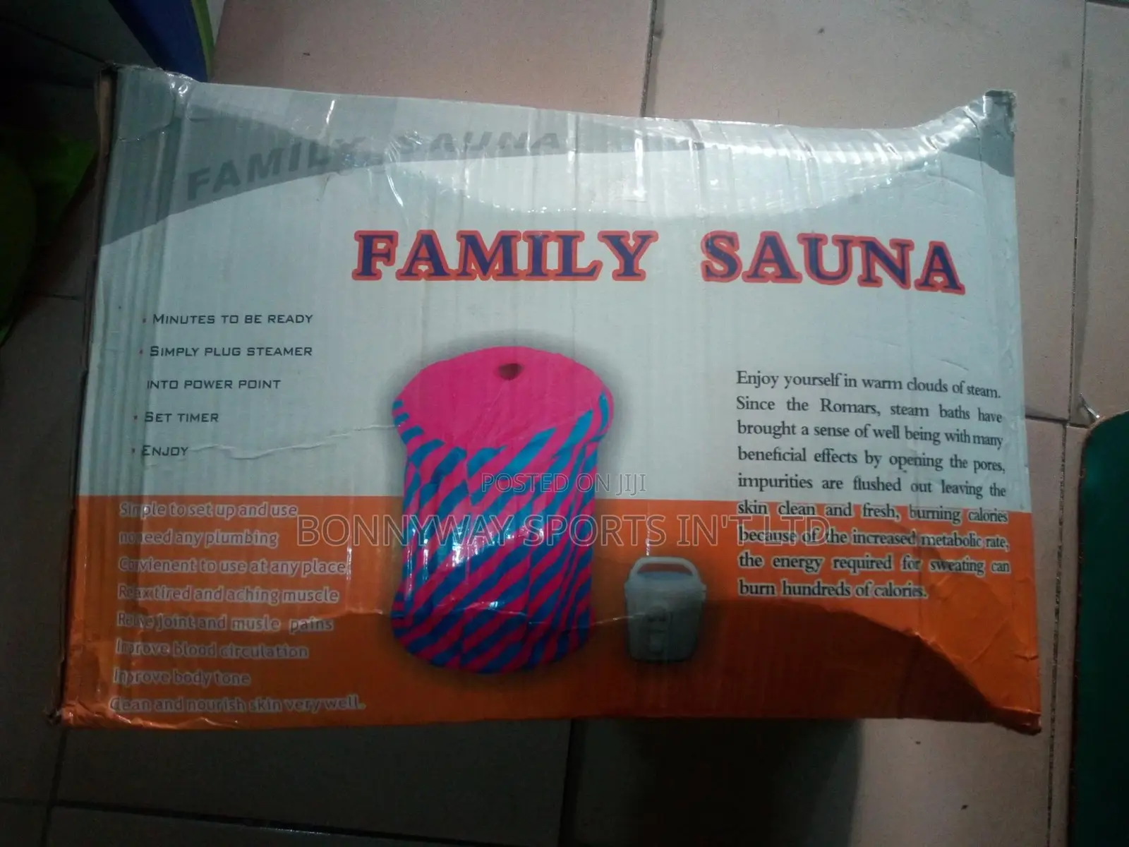 Family Sauna Burner