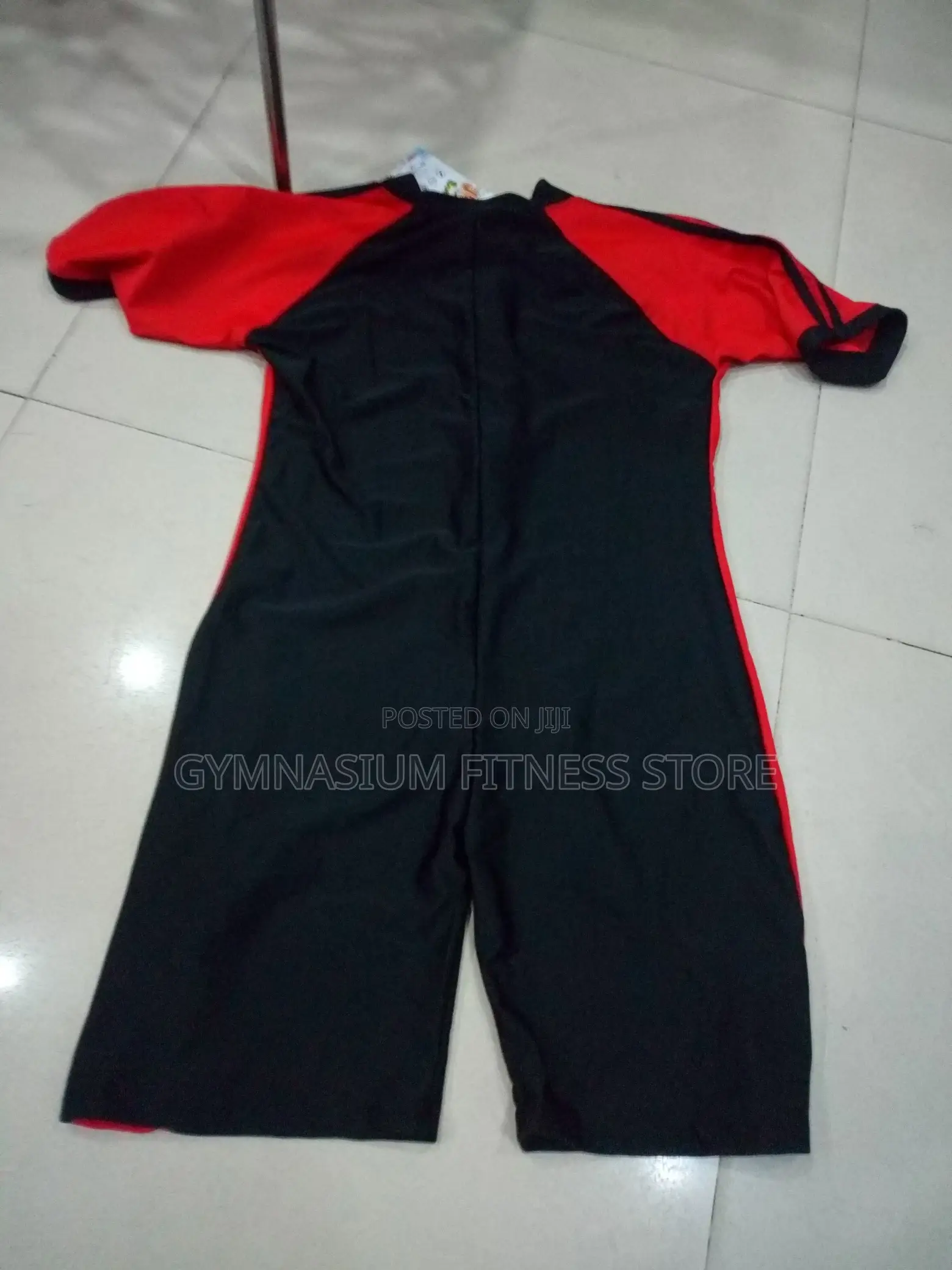 Swim Suite Red Black