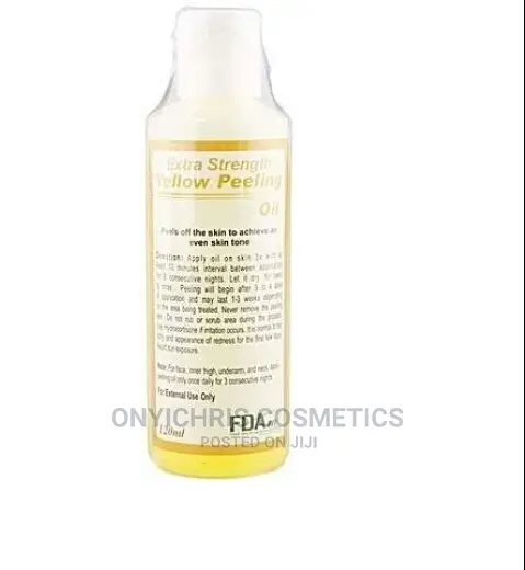 Yellow Peeling Oil