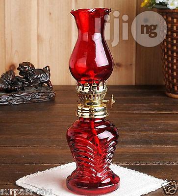 Room Light Kerosene Vintage Assembled Glas Wick Lantern Lamp