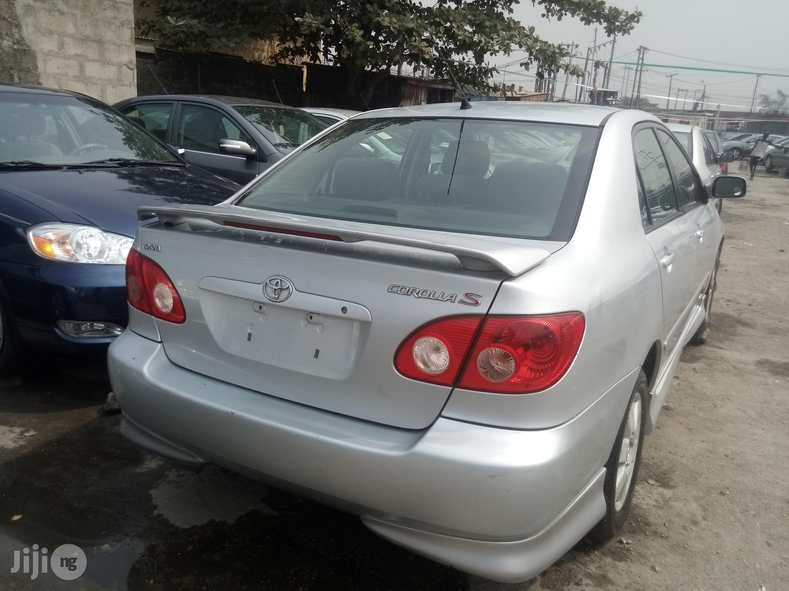 Toyota Corolla S 2006 Silver