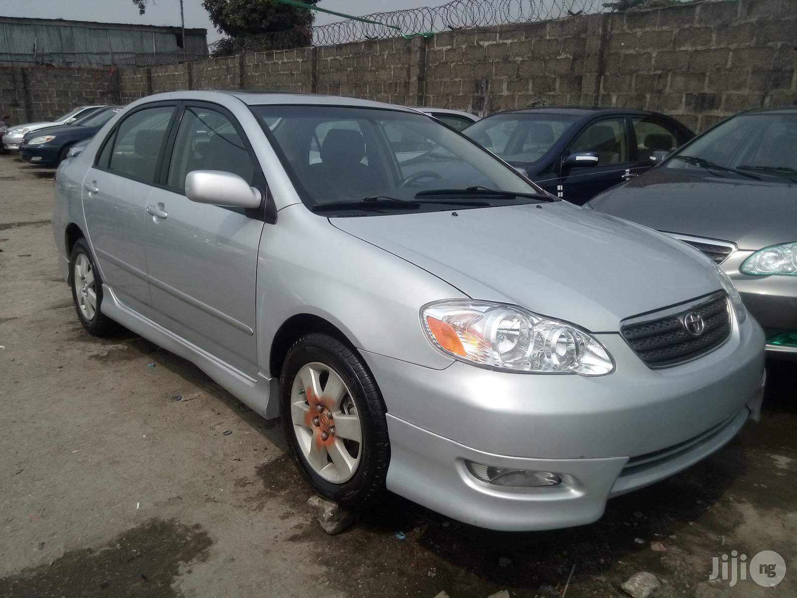 Toyota Corolla S 2006 Silver