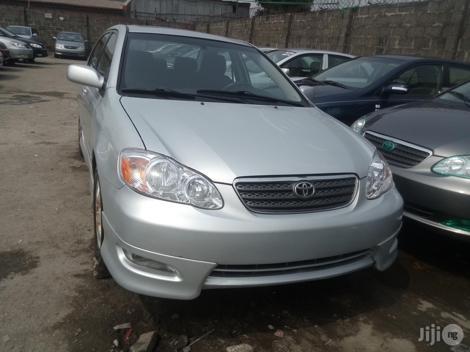 Toyota Corolla S 2006 Silver