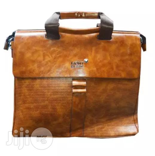 Mont Blanc MONT BLANC Men's Leather Conference Bag