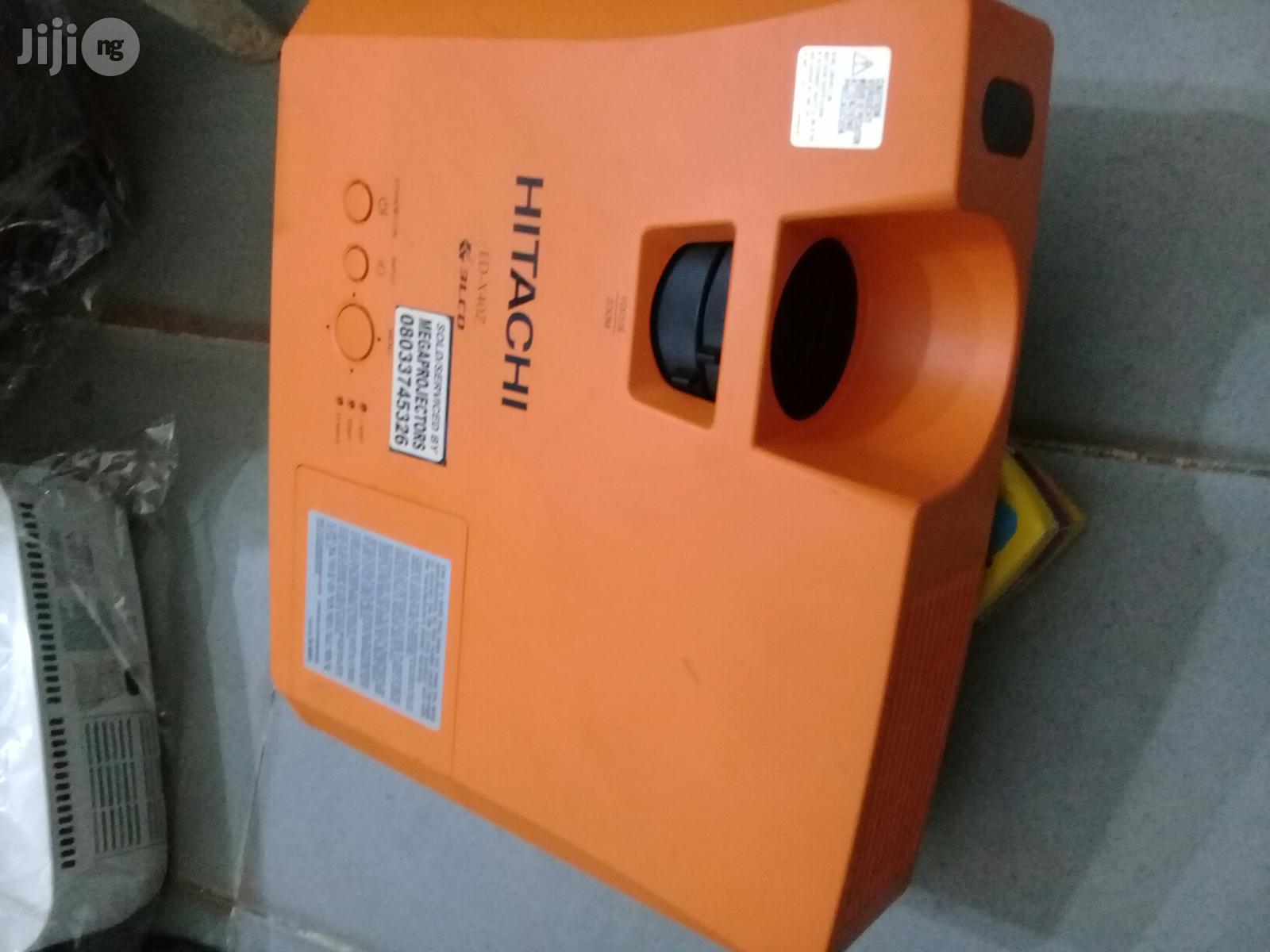 Orange Colour Hitachi Projector