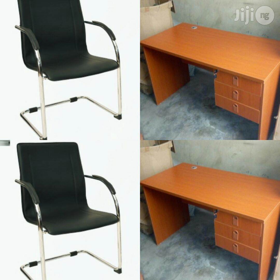 Office Chair and Office Table Together