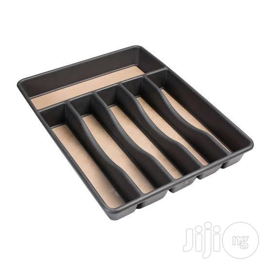 No-Slip Silverware Cutlery Tray Organizer, Small