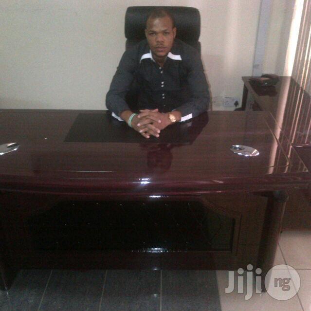 Executive Office Table Together With Executive Chair