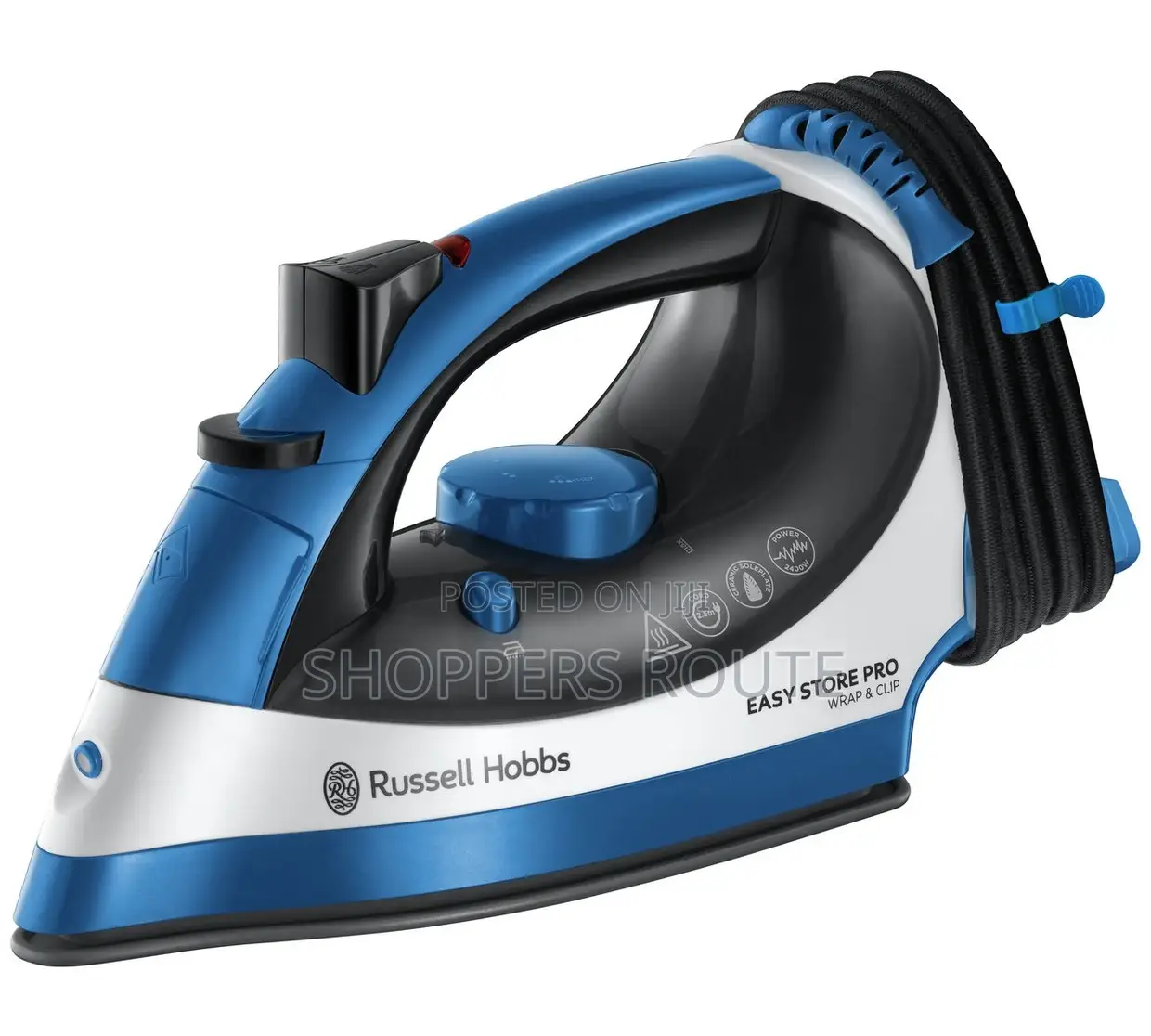 Russell Hobbs 23770 Wrap and Clip Easy Store Steam Iron