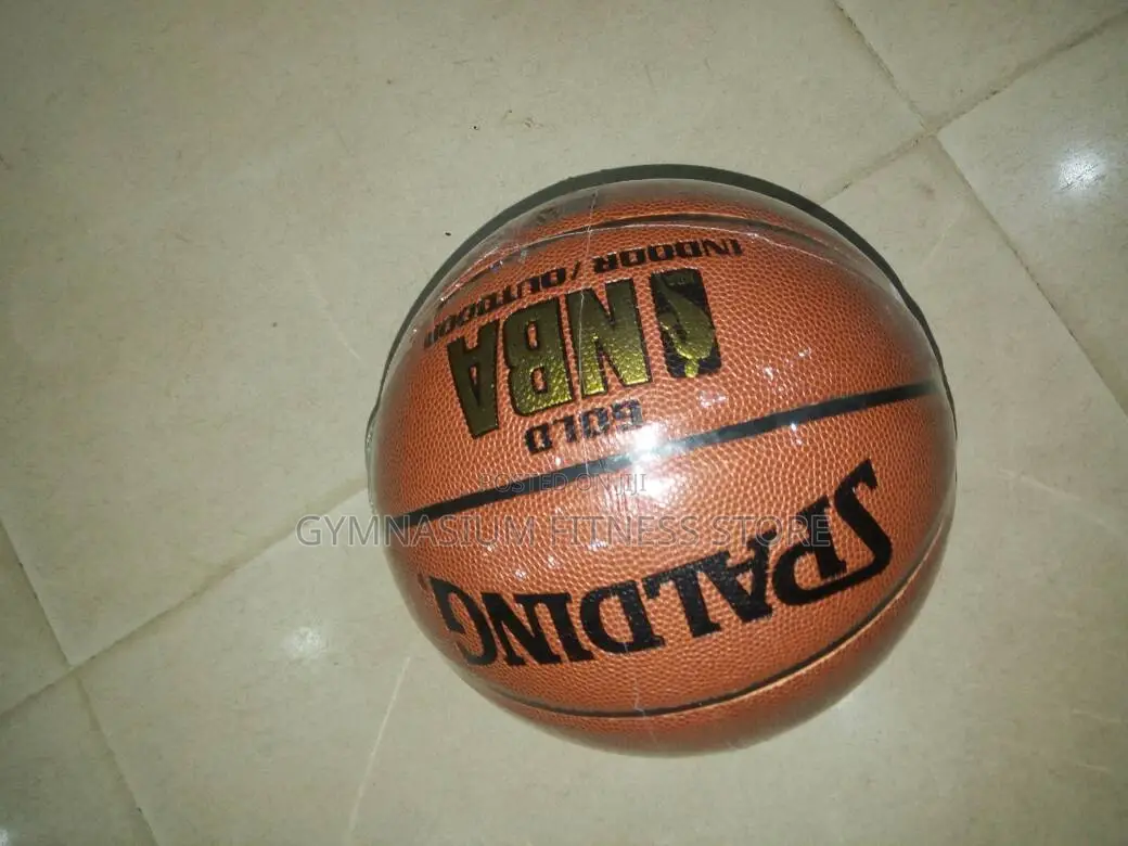 Gold Spalding Basketball 534