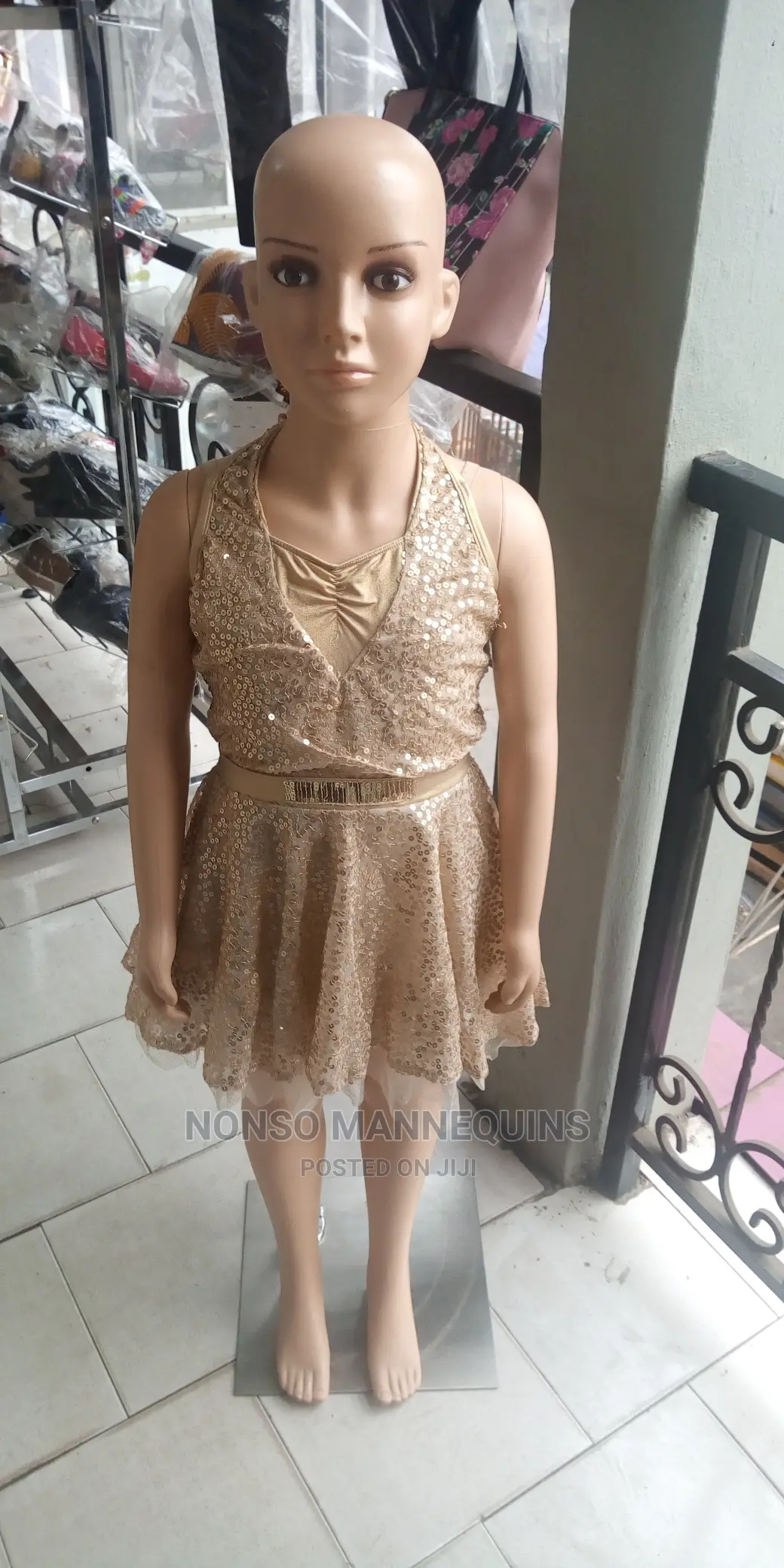 Sc2 Kid Mannequin for Displaying Male and Female Kid Wears.