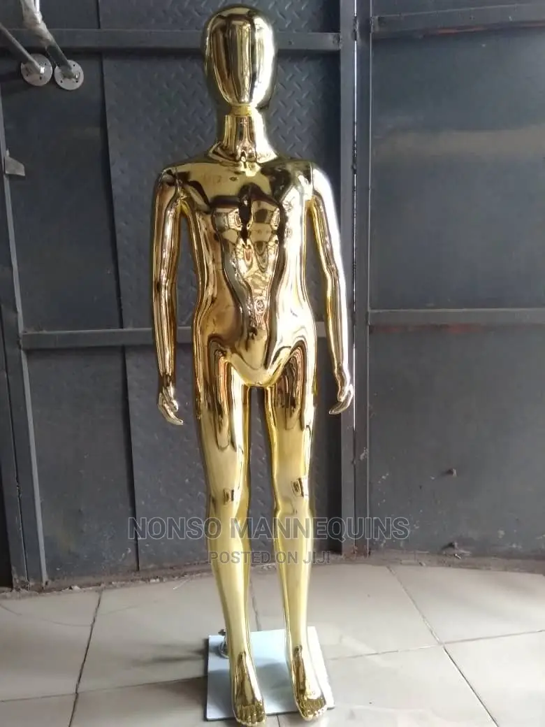 Unisex Big Kids Gold Chrome Mannequins