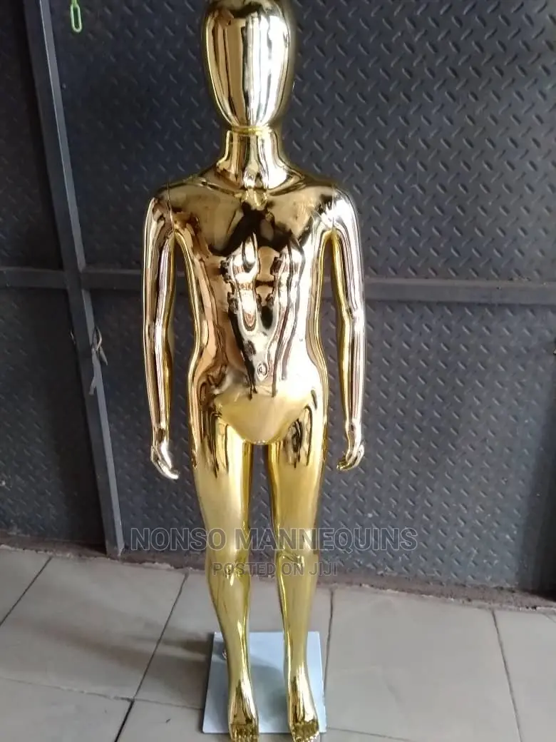 Unisex Big Kids Gold Chrome Mannequins