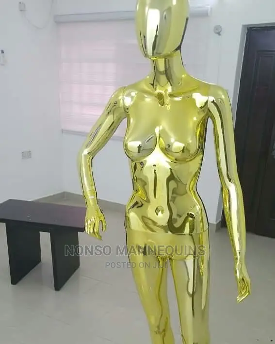 Beautiful Gold Standing Full Body Mannequin