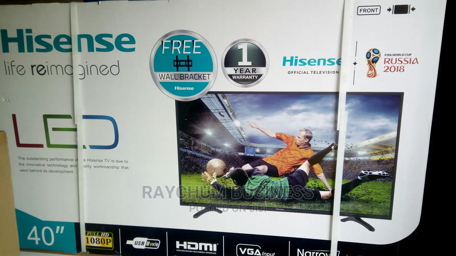 Hisense Full Hd Led Tv 40imches With Hdmi