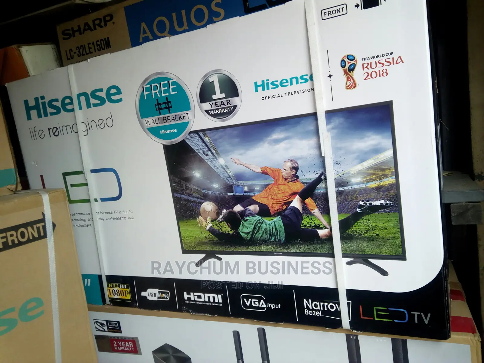 Hisense Full Hd Led Tv 40imches With Hdmi