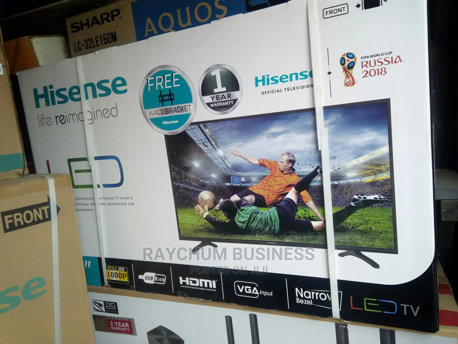 Hisense Full Hd Led Tv 40imches With Hdmi