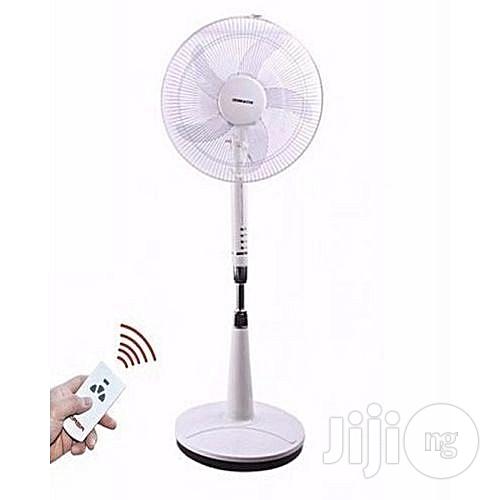 National 18, Inches Rechargeable Fan With Remote