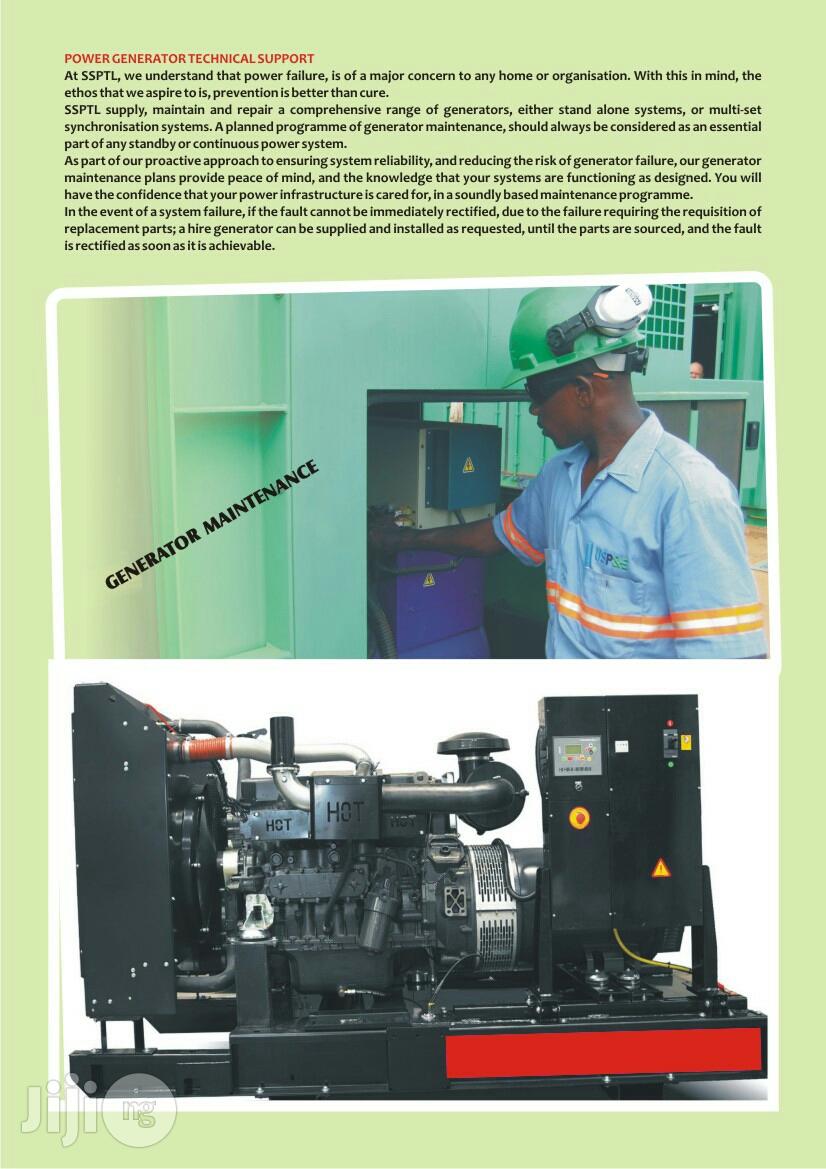 Generators Supplies, Repairs And Maintenance