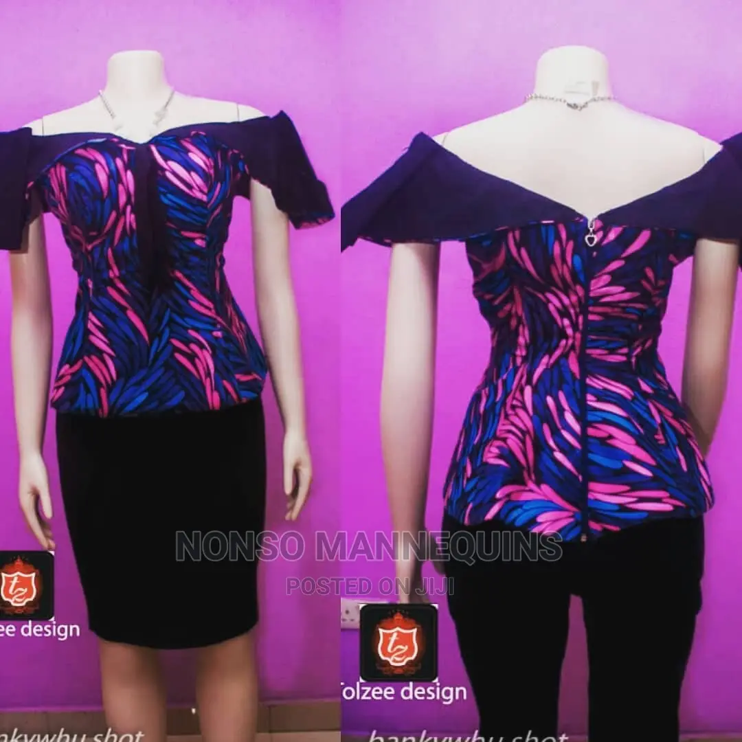 Headless Plastic Female Mannequin With Big Hips and Breast