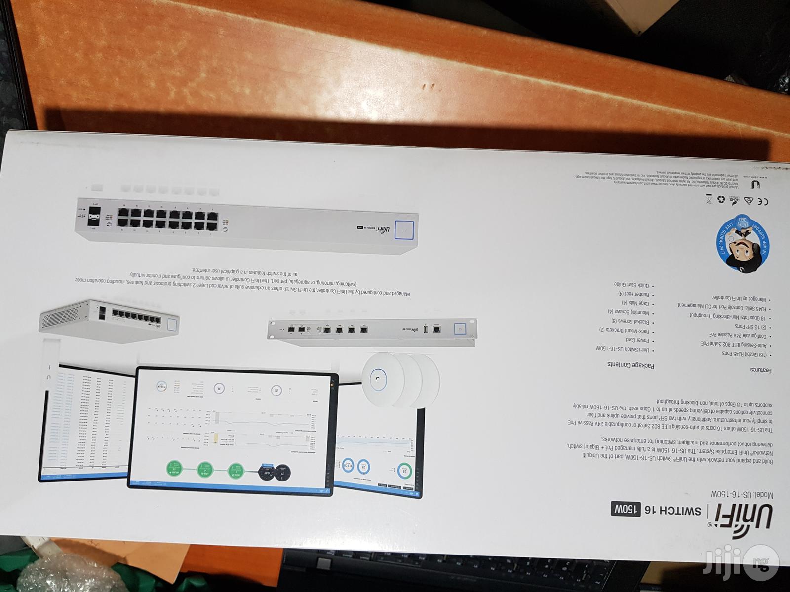 Ubiquiti Unifi Managed Poe+ 16-Port Gigabit Switch SFP 150W