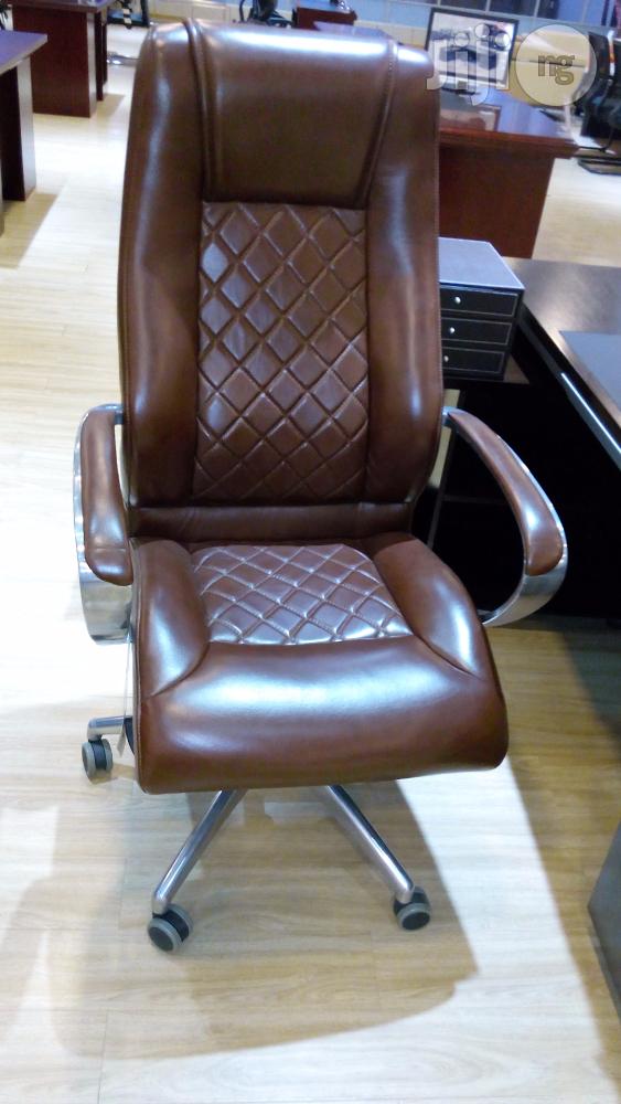 Executive Italian Leather Office Chair