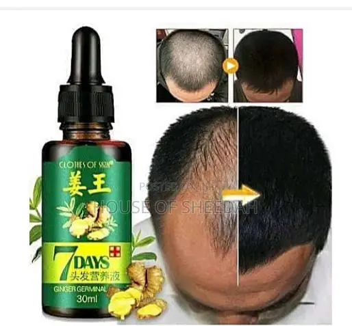 CLOTHES OF SKIN 7 Days Ginger Germinal Hair Growth Oil