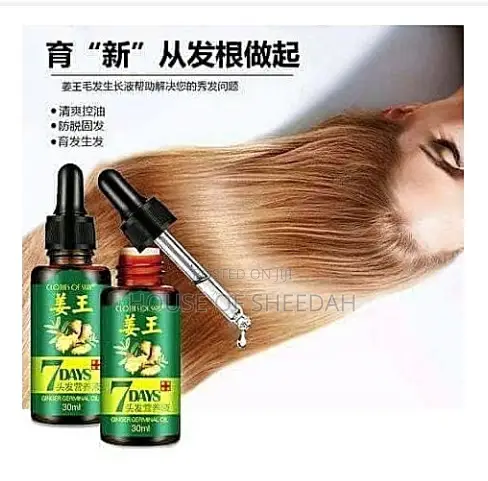 CLOTHES OF SKIN 7 Days Ginger Germinal Hair Growth Oil