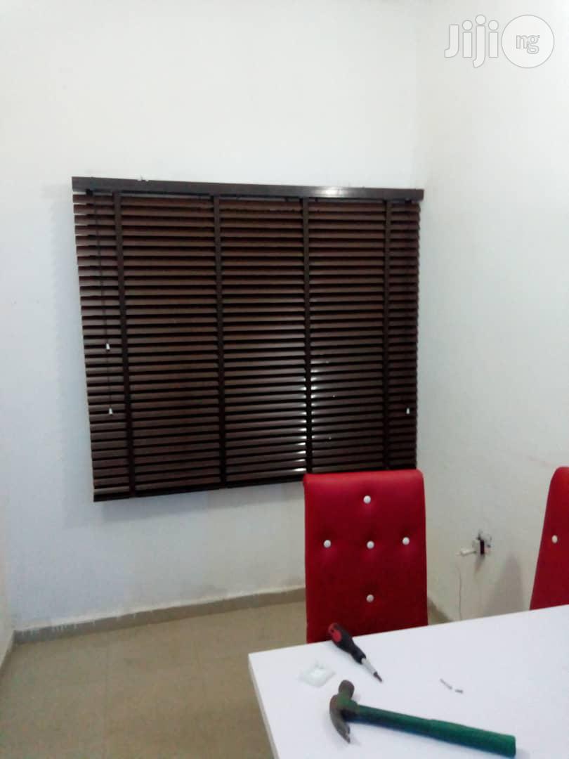Wooden Day/Night Window Blind Curtain