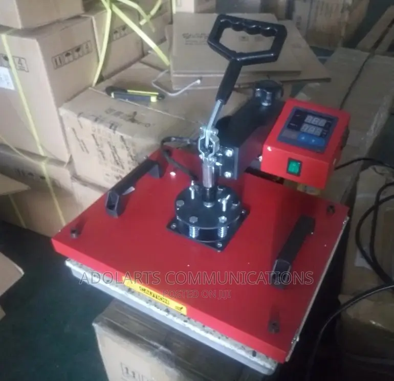 8in1 Heat Transfer Combo Press