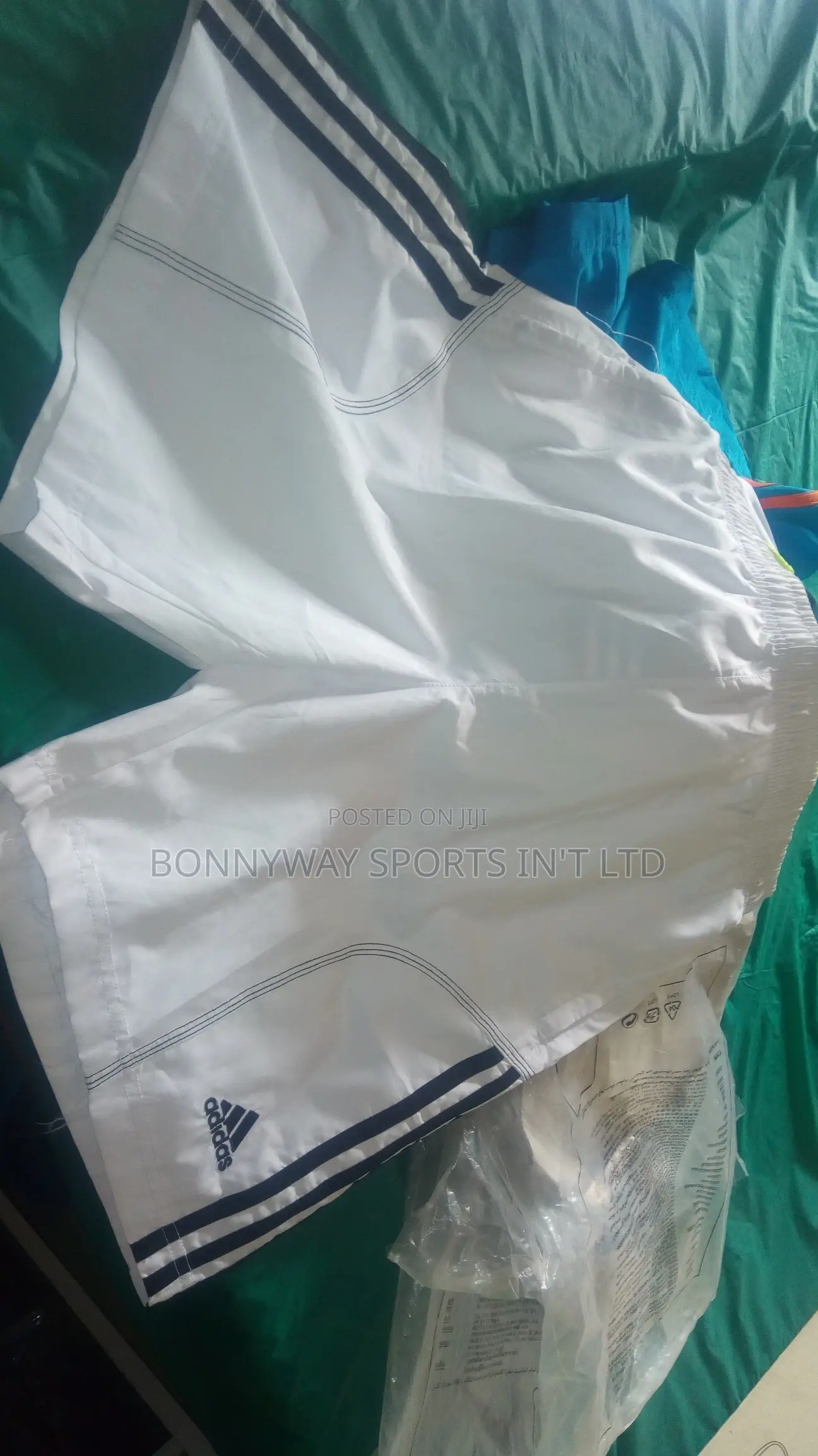 Adidas White Short
