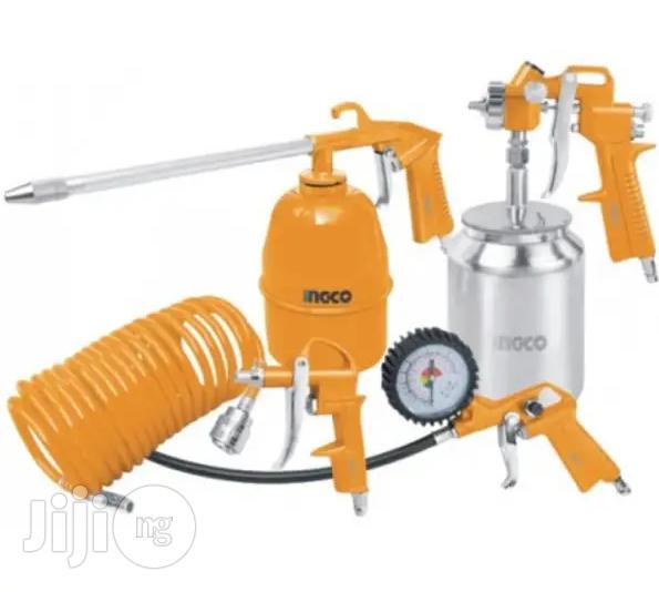 Air Spray Gun Set of 5 Pieces