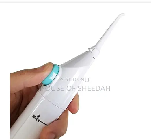 Portable Power Floss Tooth Pick Braces With Toothpaste Dispenser & Brush Holder