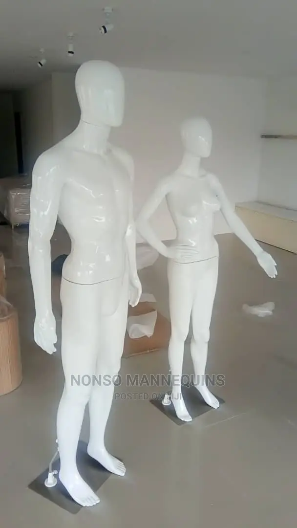 Brand New Glossy White Male Mannequin