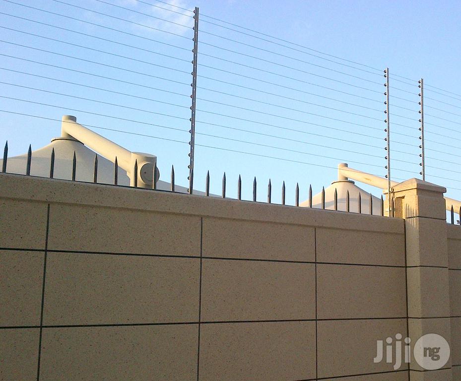 Installation Of Electric Perimeter Fence