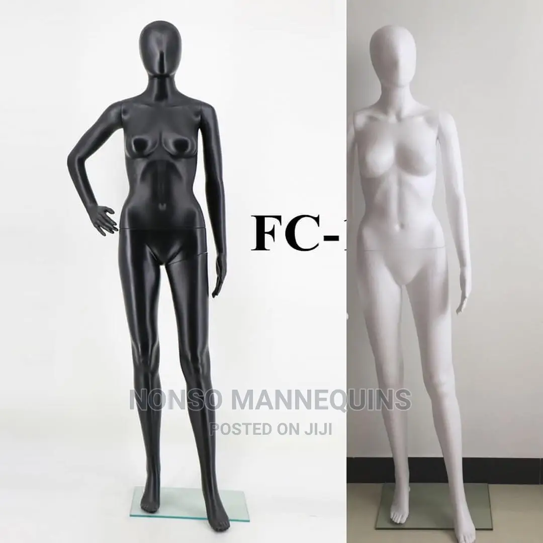 All Types of Chrome Mannequins and Gloss White and Black