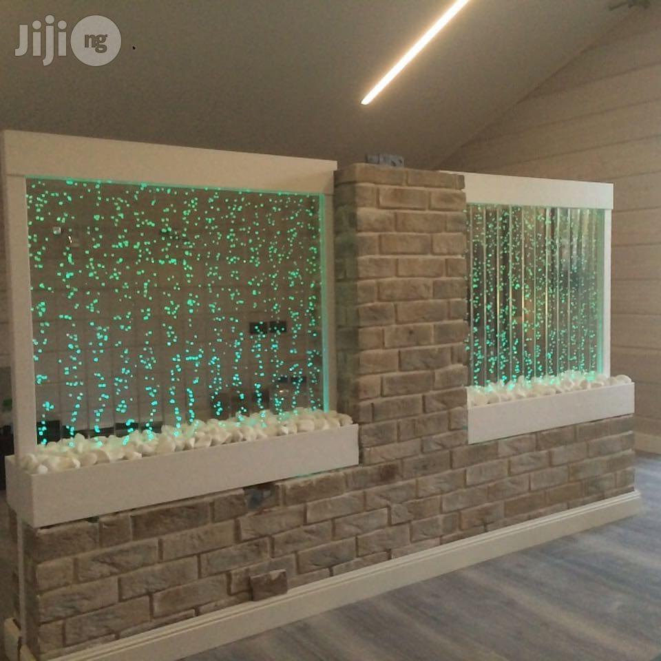 Aquariums, Water Falls, Wall Bubbles Construction And Maintenance