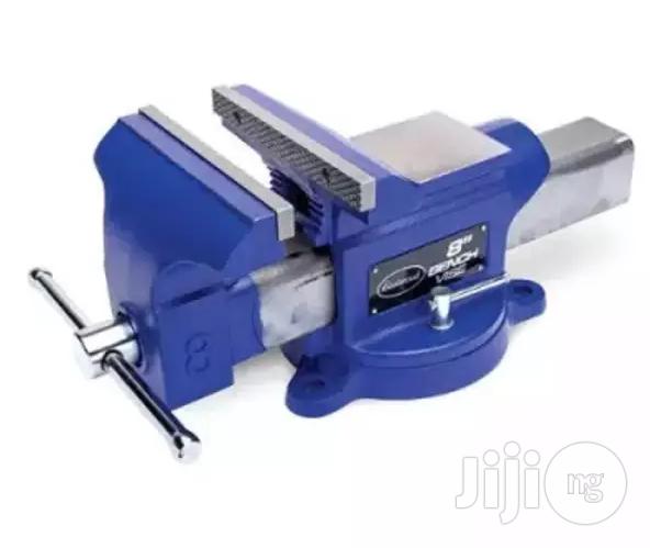 A&S 8" Light Duty Industrial Bench Vise